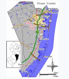 shenandoah commons toms river map